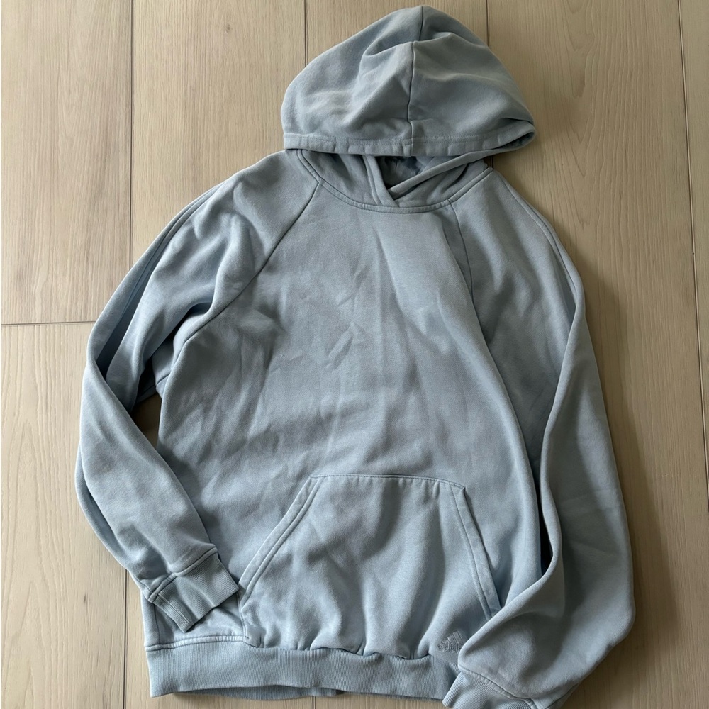 light blue adidas hoodie